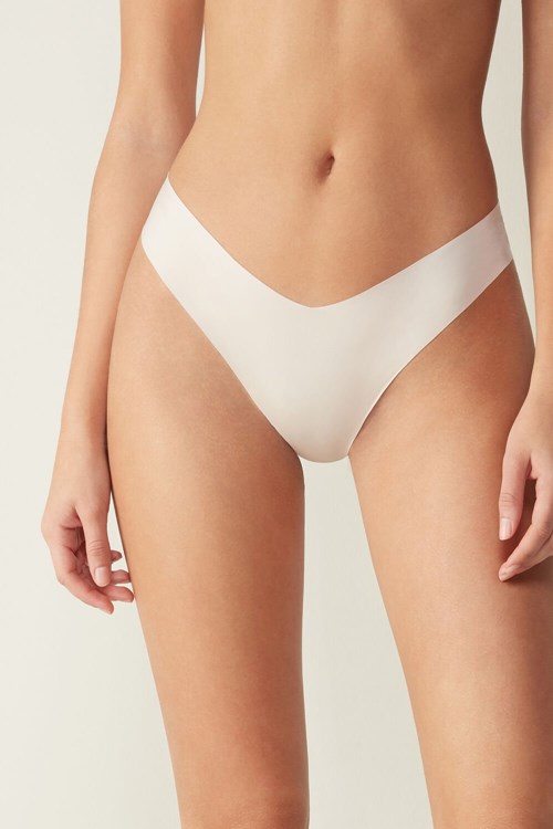 Intimissimi 80s-style Brazilian Panties in Ultralight Microfiber Pembe | WSNOZ-2745