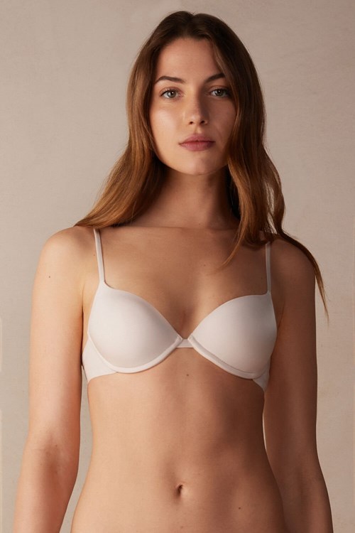 Intimissimi Bellissima Push-up Bra in Ultralight Microfiber Pembe | DKQWA-0297