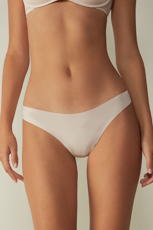 Intimissimi Brazilian Panties in Seamless Ultra Light Microfiber Pembe | IONDS-6183