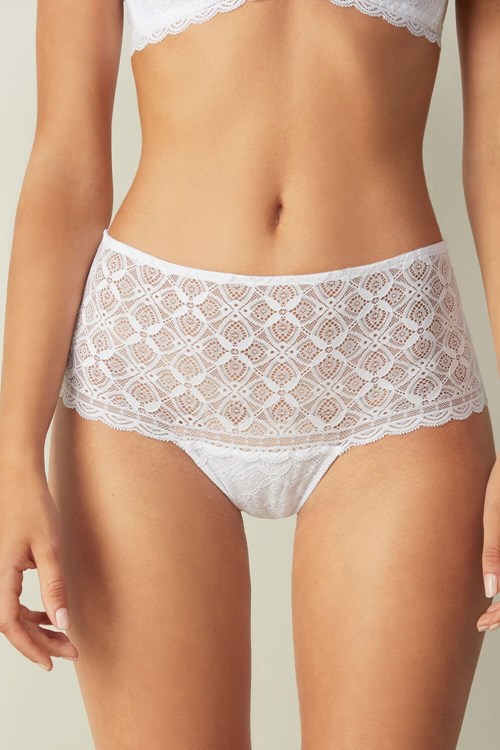 Intimissimi Dantel Hipster Beyaz | MCNGV-6372