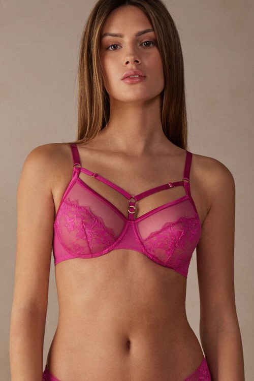 Intimissimi Fearless Femininity Sveva Balconette Bra Pembe Pembe | RTOCP-2436