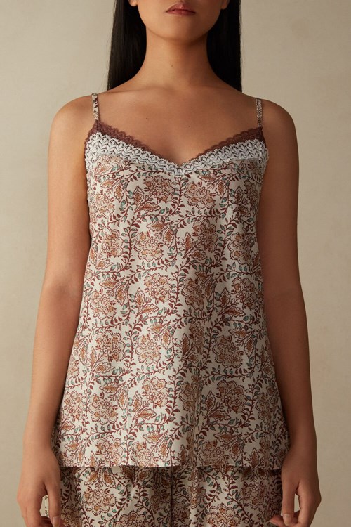 Intimissimi Garden Spices Pamuklu Top Floral - 994i - St.Spices Garden | PLVCJ-8057