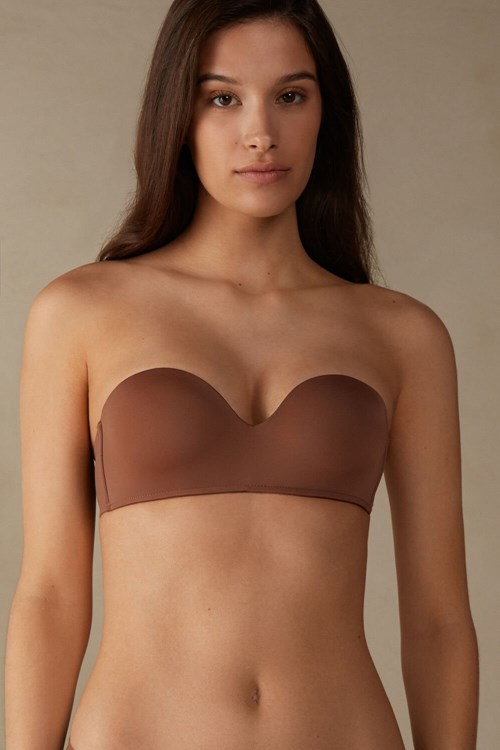 Intimissimi Gioia Bandeau Bra Koyu Bej Rengi | EZWAV-9213