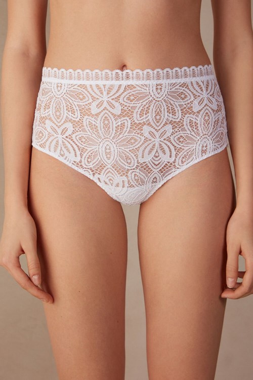 Intimissimi Hot Summer Days High Rise Hipster Brazilian Beyaz Beyaz | LFAPN-6470