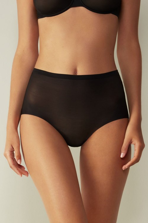 Intimissimi Invisible Touch Hipster Siyah Siyah | ZHPLG-5063