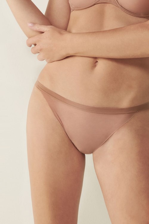 Intimissimi Invisible Touch String Panties Bej Rengi | HKQXP-7296