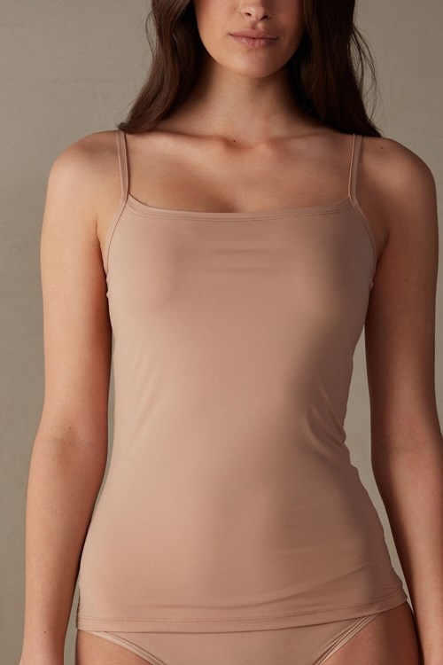 Intimissimi Light Microfiber Cami Bej Rengi | ZOILD-7609