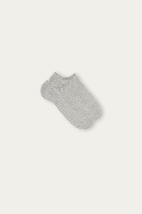 Intimissimi No-show Socks in Terrycloth Gri | HVLTW-6405