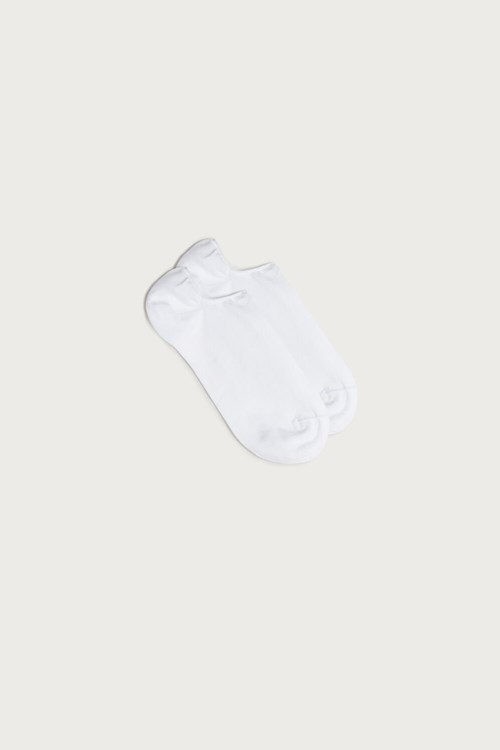 Intimissimi Pamuklu Footsies Beyaz Beyaz | NVRMB-2896