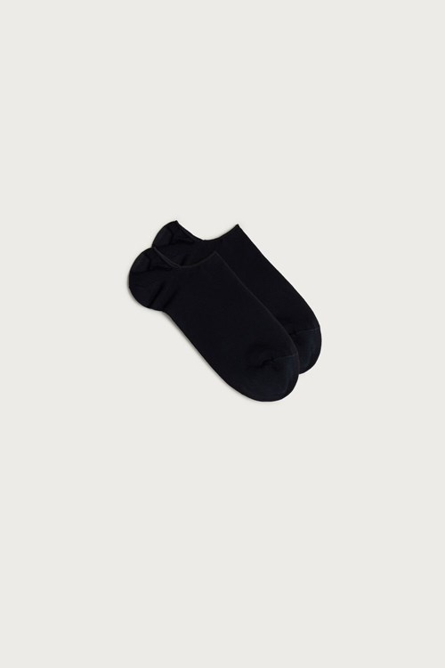 Intimissimi Pamuklu Footsies Mavi Mavi | AQIEN-5473