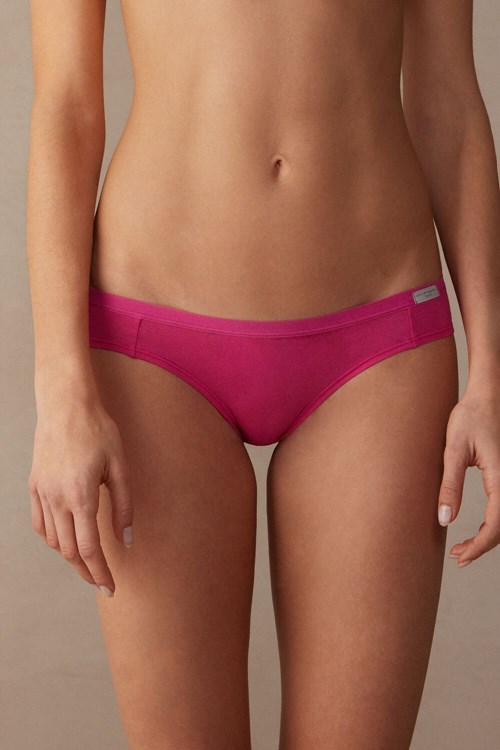 Intimissimi Pamuklu Panties Pembe Pembe | VUGFW-9801