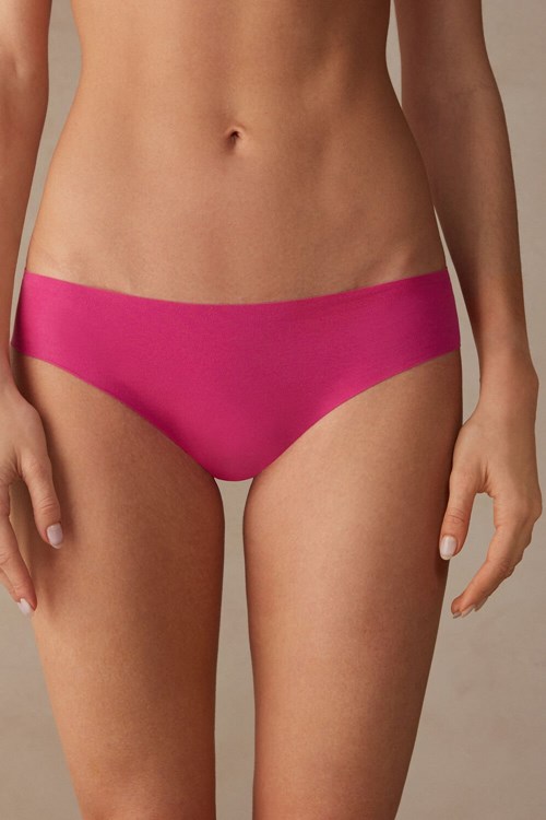 Intimissimi Seamless Supima® Pamuklu Panties Pembe Pembe | GUICV-3496