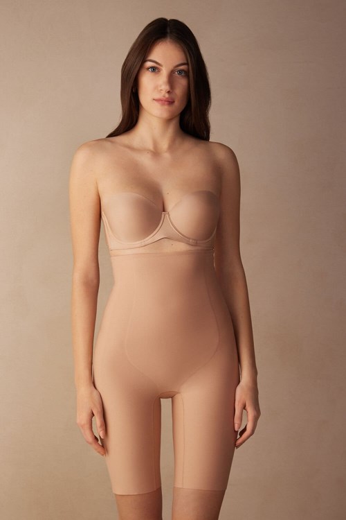 Intimissimi Shaping Shorts in Seamless Microfiber Bej Rengi | MKZEB-4870