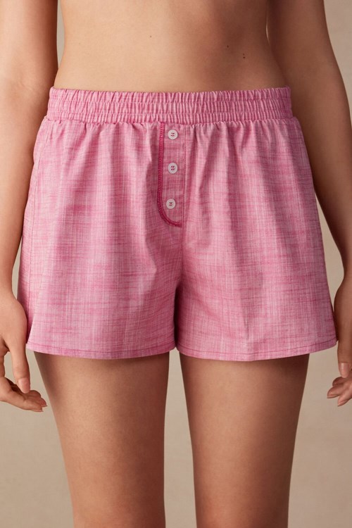 Intimissimi Strawberry Milkshake Shorts in Pamuklu Cloth Pembe Pembe | JUKXZ-3820