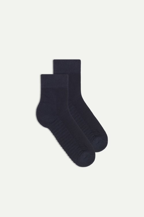 Intimissimi Terrycloth Kısa Socks Mavi Mavi | JREWD-8560