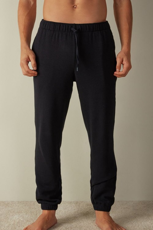 Intimissimi Tricot Pants Mavi Mavi | OFUEM-1826