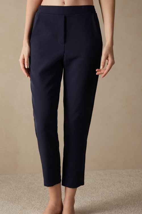 Intimissimi Trousers with Pockets Mavi Mavi | KJZYW-3574