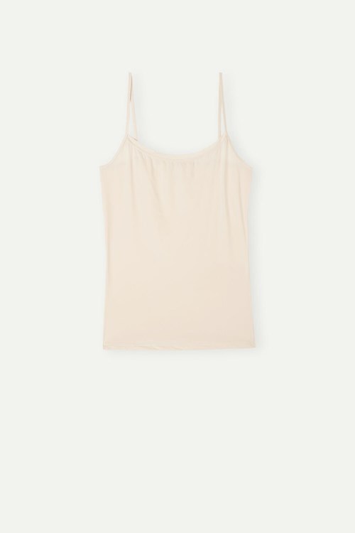 Intimissimi Ultralight Microfiber Top Pembe | HFAYT-5970